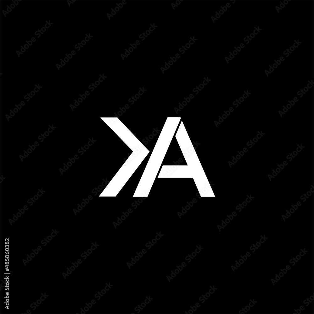 Letter KA Logo Design Template Elements Stock Vector Adobe Stock letter-ka-logo-design-template-elements-stock-vector-adobe-stock