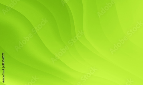 Abstract green yellow colors gradient wave food and drink texture background.