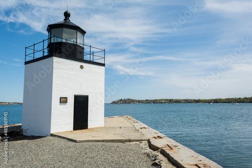 Derby Wharf Light Station, lighthouse Salem - MA photo