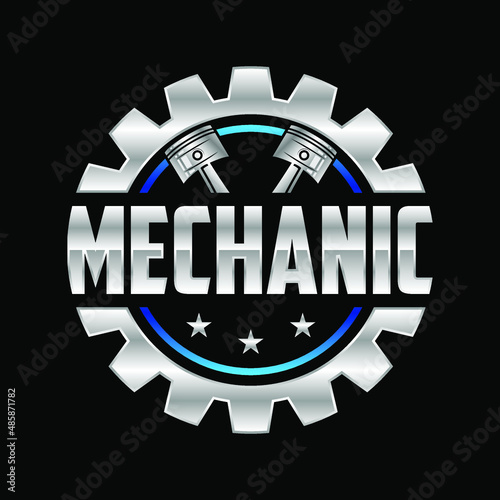 Mechanic Logo can be use for icon, sign, logo and etc