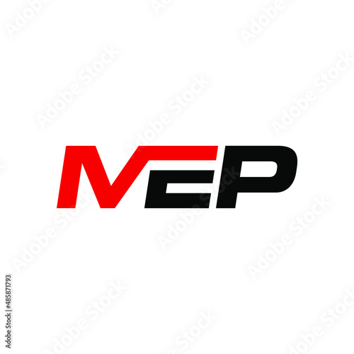 MEP Logo can be use for icon, sign, logo and etc photo