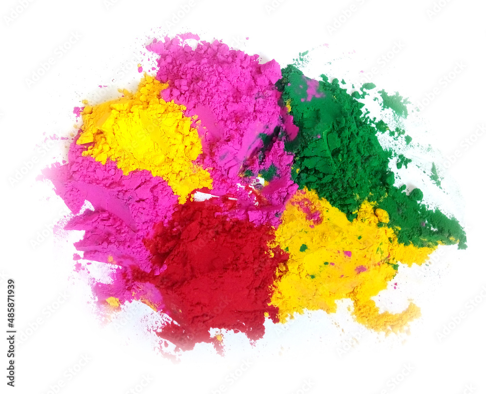 happy Holi colorful background for poster