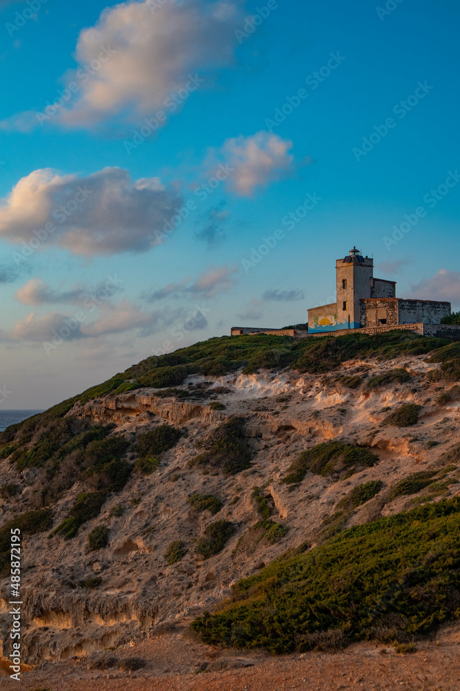 Faro di Capo Mannu, provincia di Oristano, Sardegna