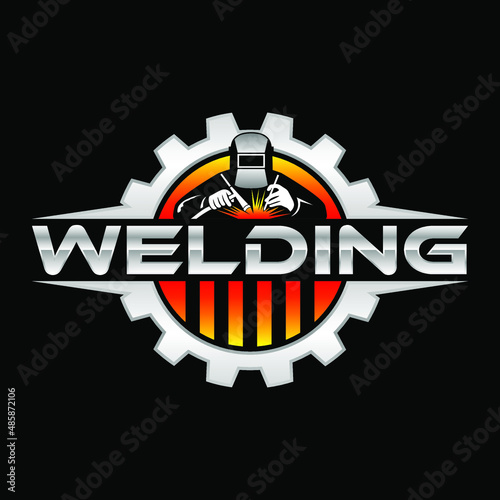 Welding Logo can be use for icon, sign, logo and etc