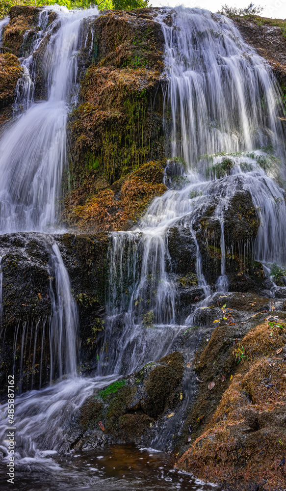 The El Indio Waterfalls, Puriscal, Costa Rica.