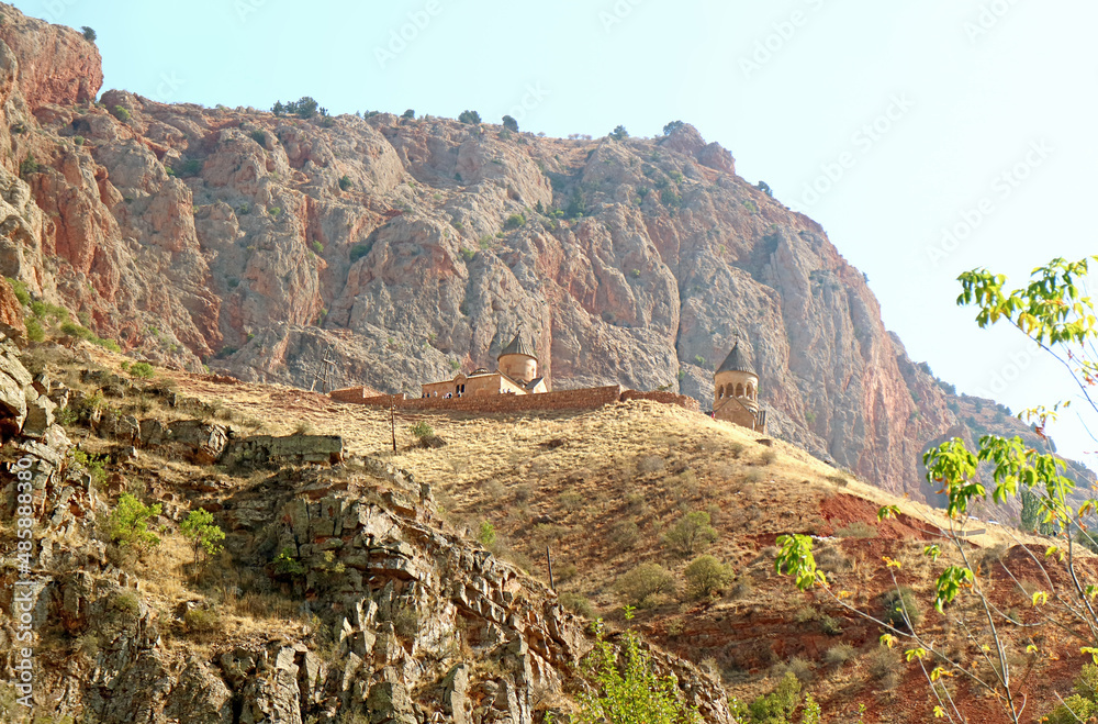 Noravank Monastery Complex on the Gorge of Amaghu Valley, Vayots Dzor Province, Armenia
