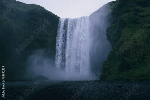 WATERFALL ICELAND SKOGAFOSS