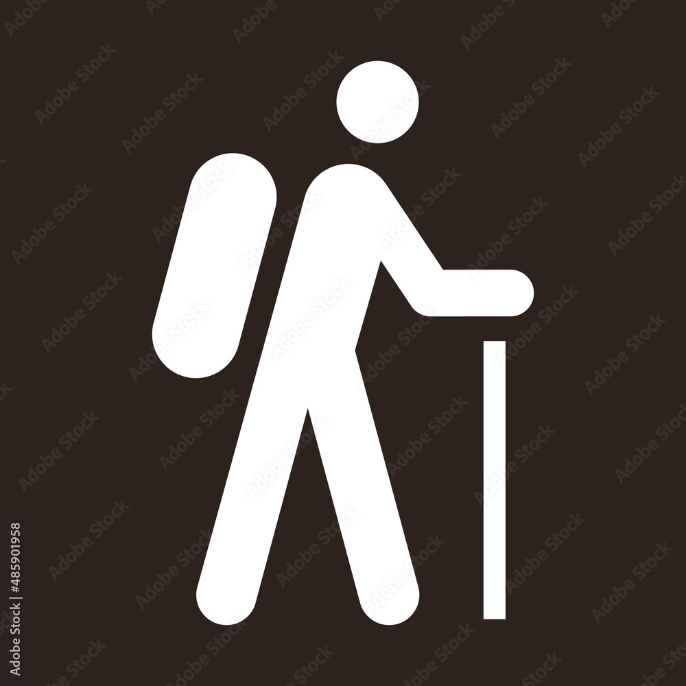 Hiking icon Hiking icon