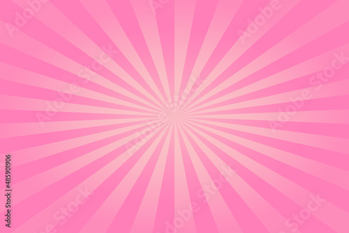 Canvas Print Pink Starburst Background