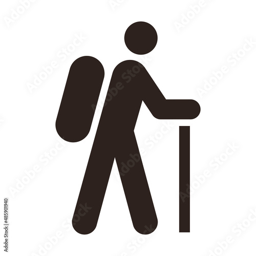 Hiking icon