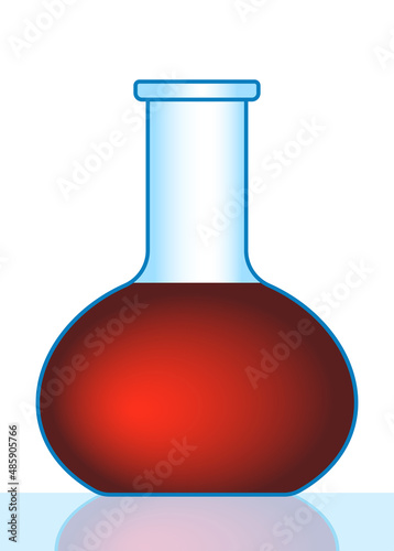 Laboratory vial icon
