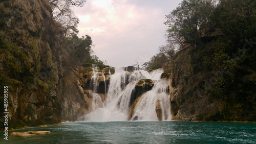 waterfall in kanchanaburi country