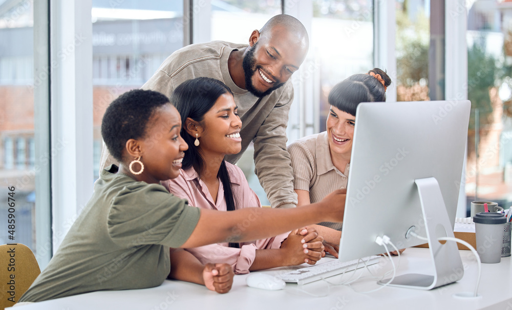 Everyone is laying their ideas on the table. Shot of a group of businesspeople discussing something on a desktop. Everyone is laying their ideas on the table. Shot of a group of businesspeople discussing something on a desktop.