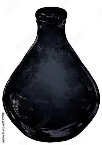 glass bottle