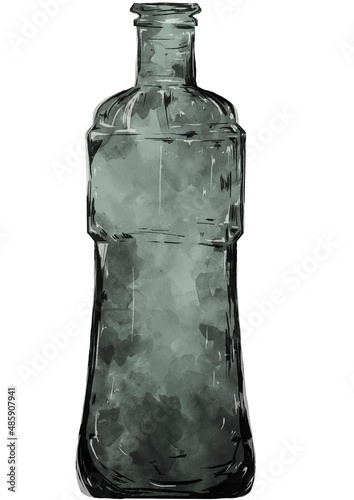 glass bottle