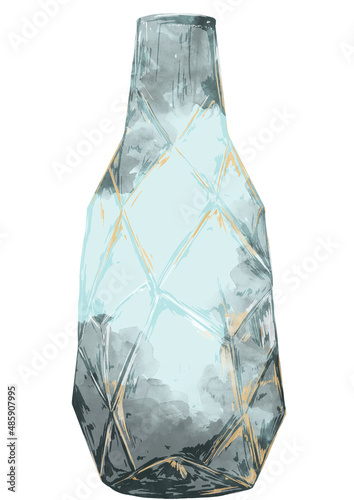 glass bottle