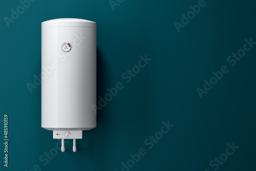 Electric water heater 3d photo