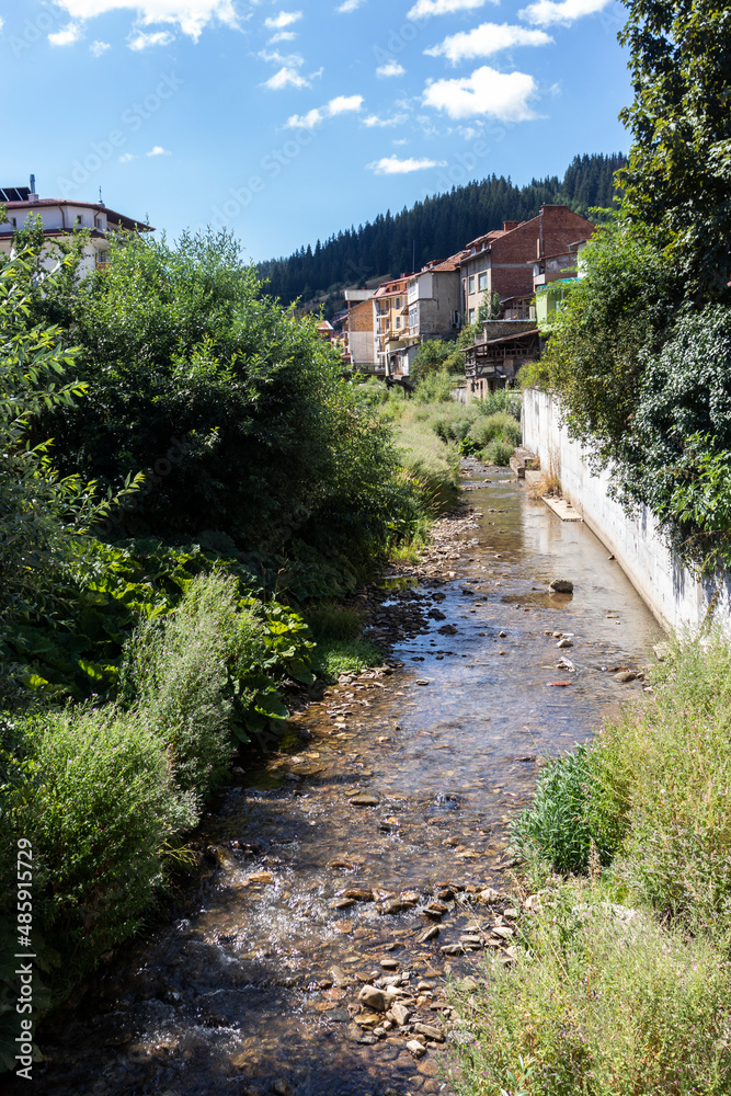 Bulgarian ski resort Chepelare, Smolyan Region, Bulgaria