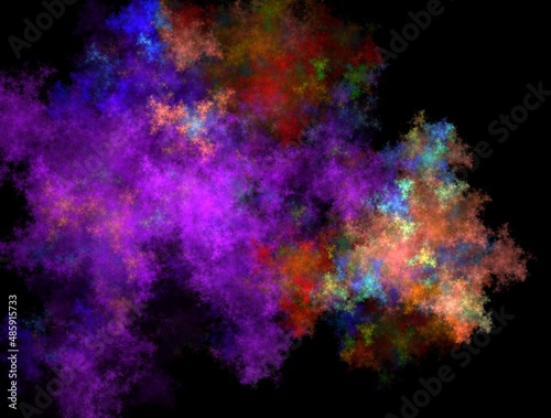 Imaginatory fractal abstract background Image