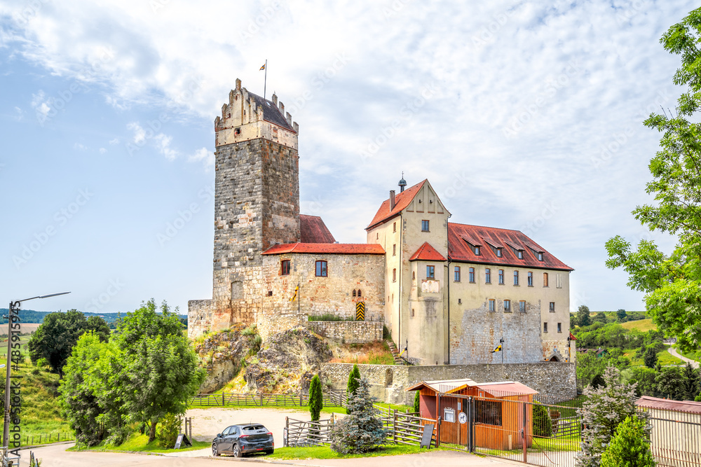 Burg Katzenstein, Dischingen, Bayern, Deutschland 
