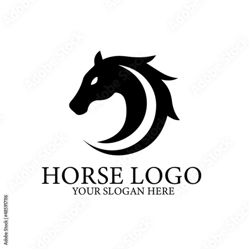 horse logo vector