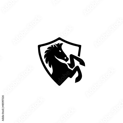 silhouette of a horse 