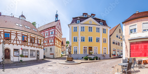 Altstadt, Harburg, Bayern, Deutschland 
