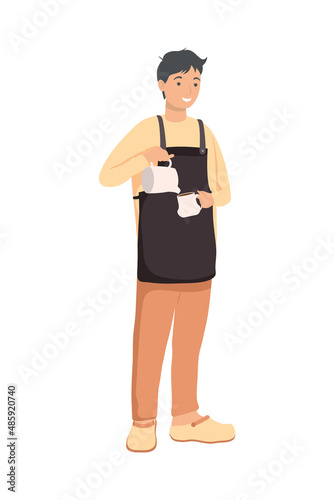 coffee shop man barista