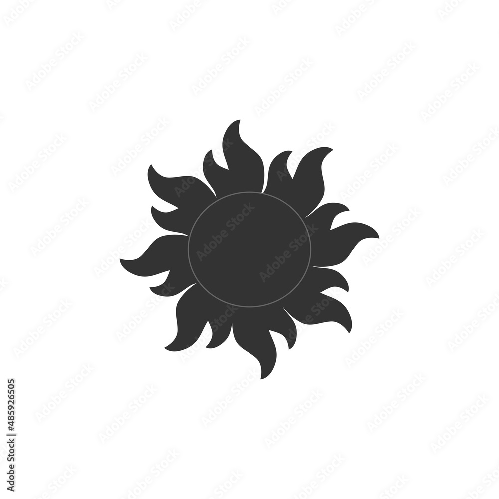 Figure of the Black Sun. Figure of the Black Sun.