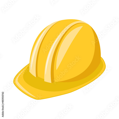 under construction yellow helmet
