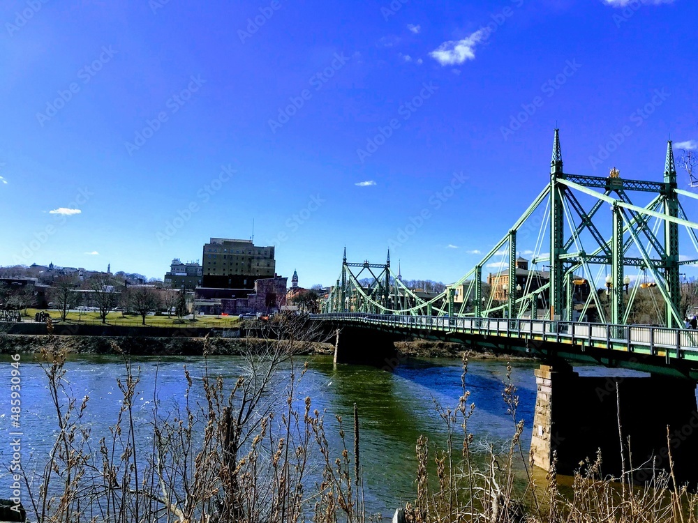 bridge over the river