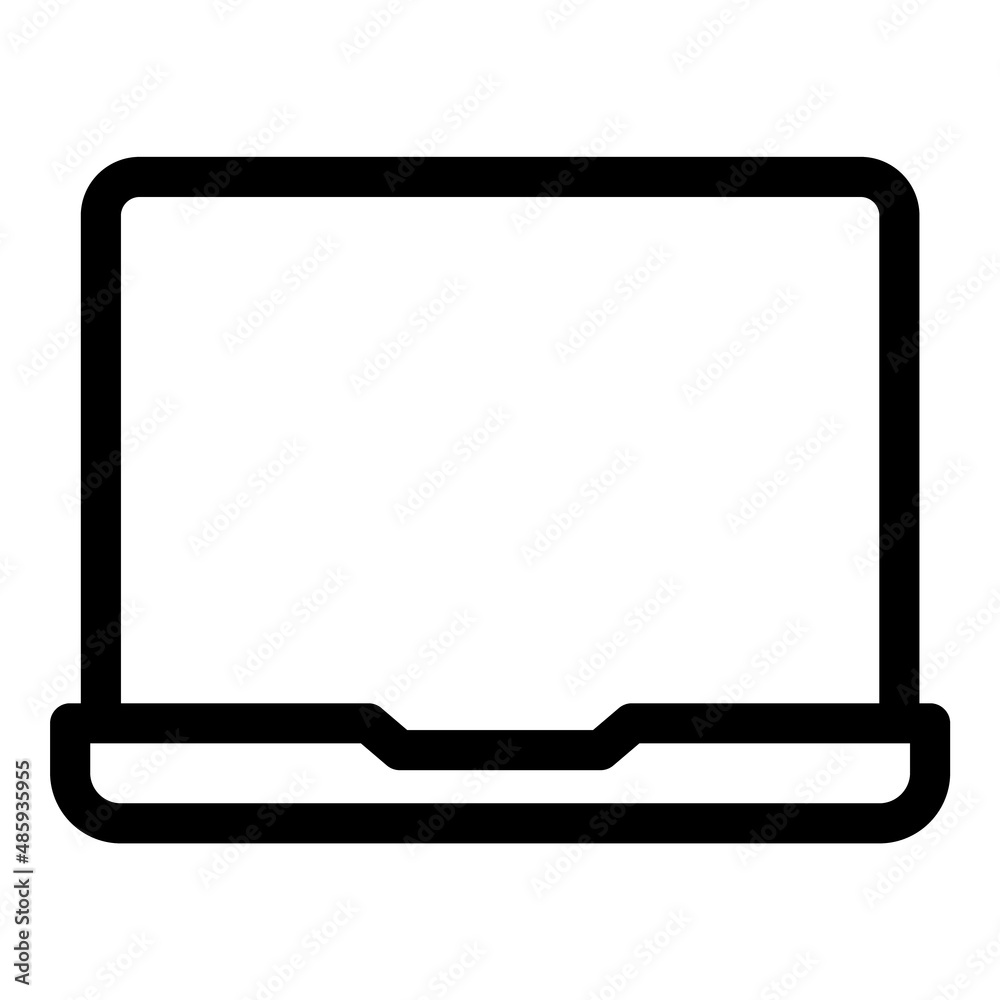 Notebook Flat Icon Isolated On White Background Notebook Flat Icon Isolated On White Background