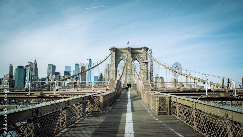 Fototapeta premium city skyline Manhattan view