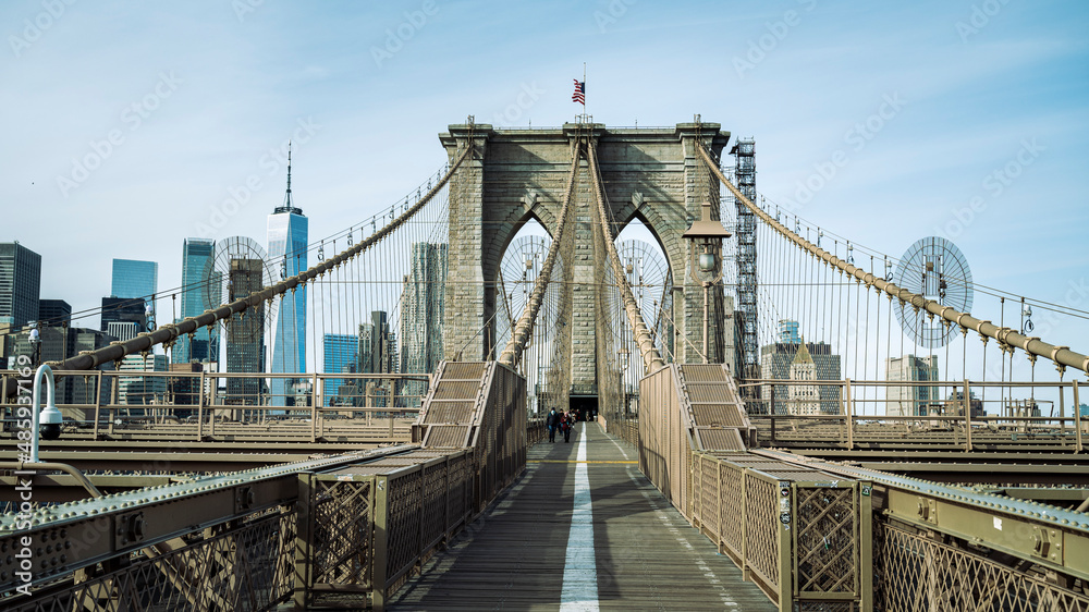Fototapeta premium city skyline Manhattan view