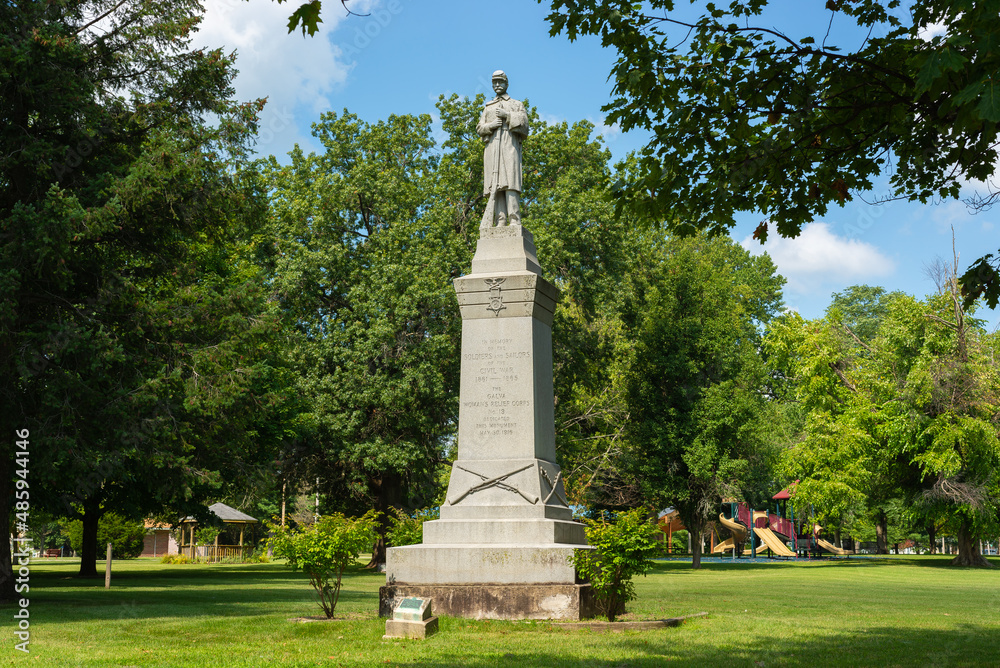 Civil War Monument.