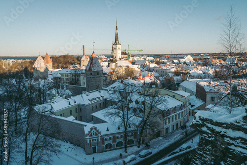 Tallinn center top castle