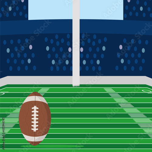 american football field