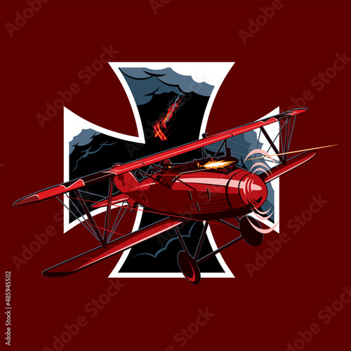 Manfred von Richthofen owns the sky, he was the pilot of world war 1 with 80 victories