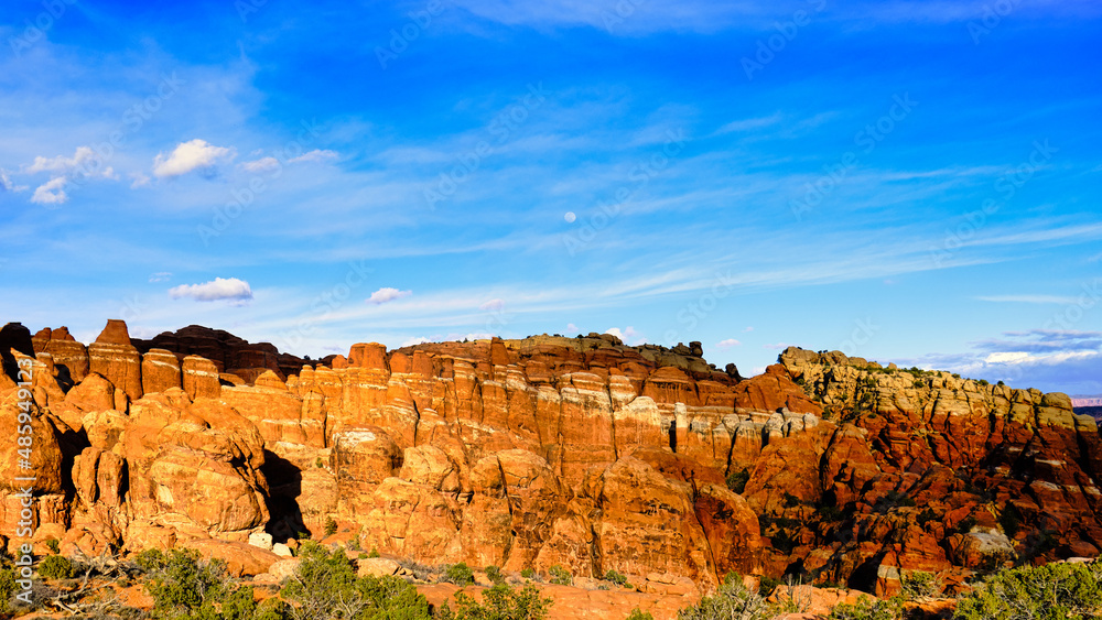 Moonrise in Arches Moonrise in Arches