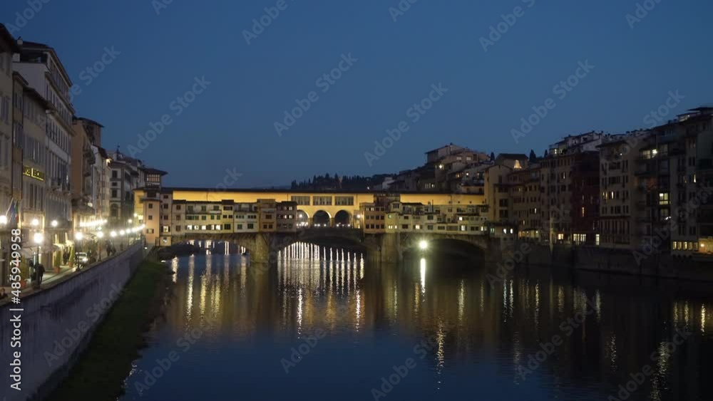 The Ponte Vecchio bridge in Florence, Italy The Ponte Vecchio bridge in Florence, Italy