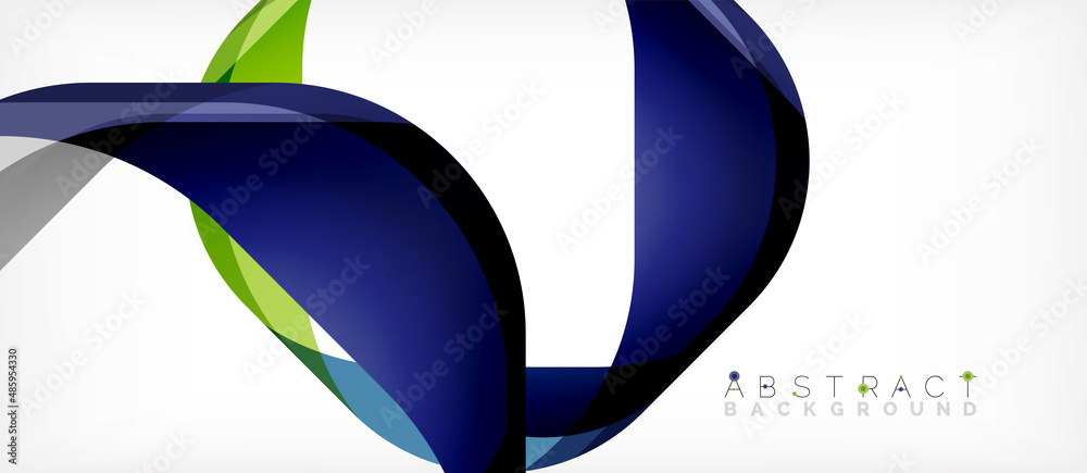 Abstract square shape with overlapping waves, minimal geometric background. Vector Illustration For Wallpaper, Banner, Background, Landing Page Abstract square shape with overlapping waves, minimal geometric background. Vector Illustration For Wallpaper, Banner, Background, Landing Page