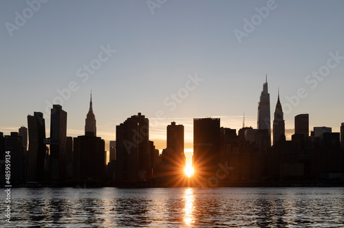 New York City Manhattan Sunset