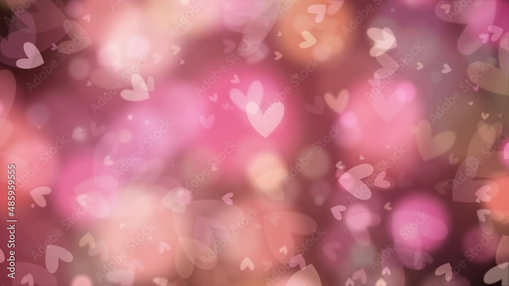 3D Beautiful glow pink heart bokeh and unfocused bokeh light background. Abstract Falling beautiful heart 4K Loop Animation Background for Valentine's day, St. Valentines Day, Wedding day
3D Beautiful glow pink heart bokeh and unfocused bokeh light background. Abstract Falling beautiful heart 4K Loop Animation Background for Valentine's day, St. Valentines Day, Wedding day