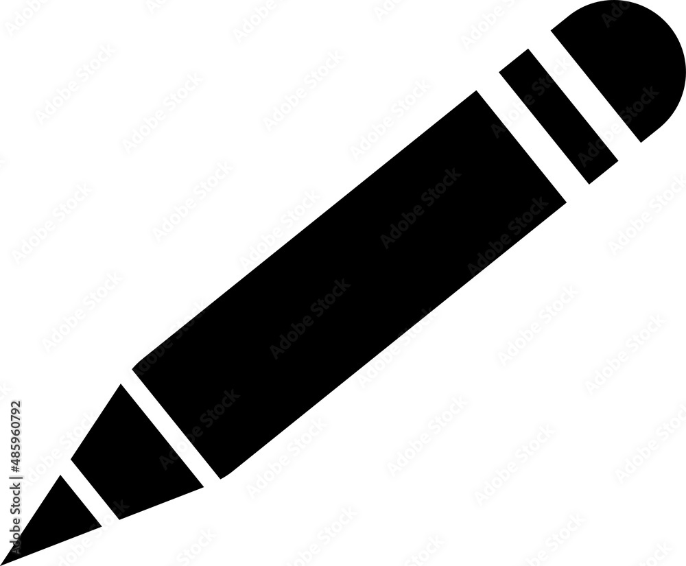 Pen Icon vector illustration on white background..eps Pen Icon vector illustration on white background..eps