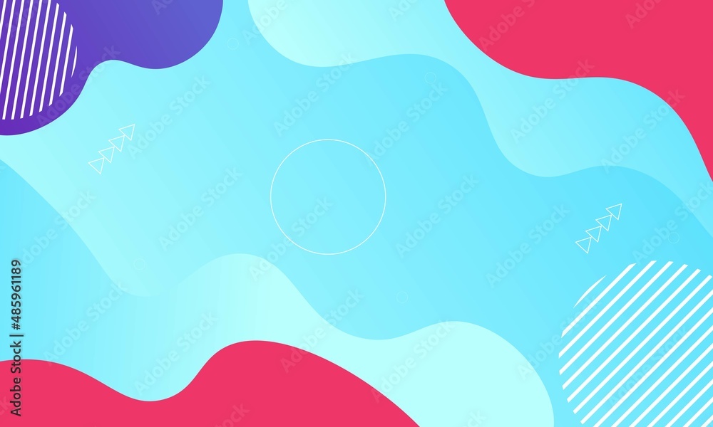 Colorful Abstract Background with elements Vector