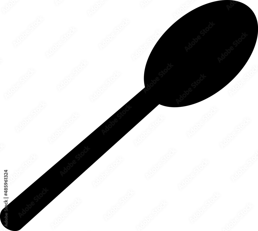 Spoon Icon Flat Design Vector Illustration.eps Spoon Icon Flat Design Vector Illustration.eps