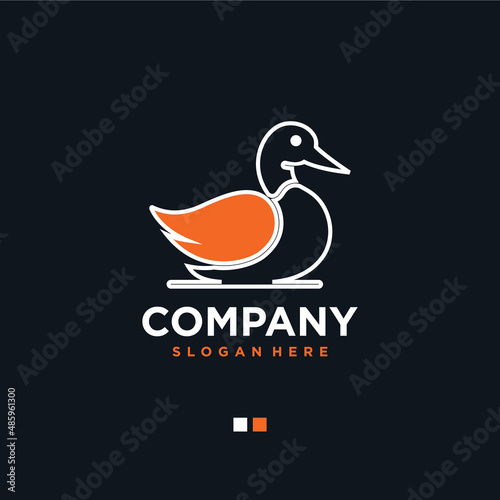 swan logo, logo design inspiration