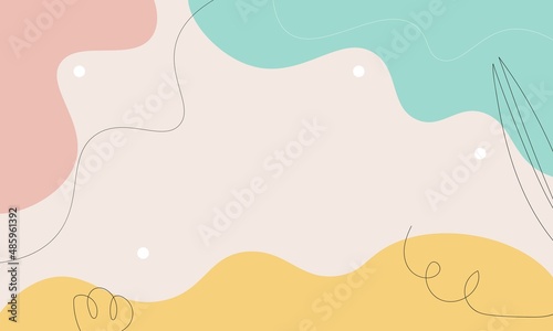 Colorful Abstract Background with elements Vector