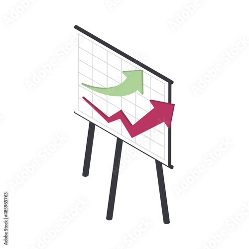 infographic in paperboard