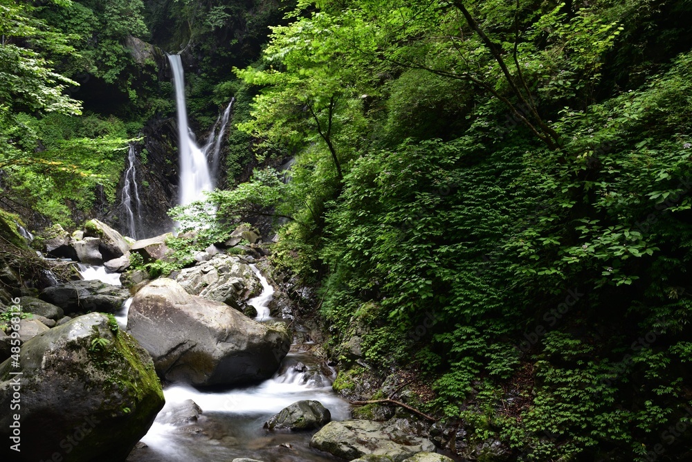 waterfall, Nikko, Tochigi, Japan	